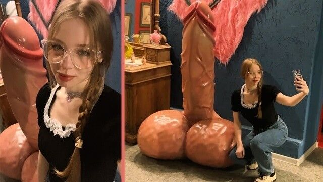 Зображення Спокусив сором'язливого студента, який любить великі півні